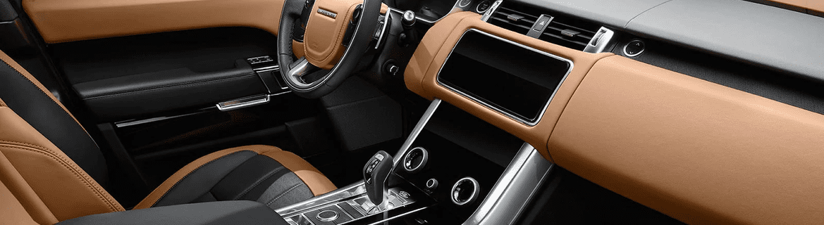 Range Rove Sport interior leather trims