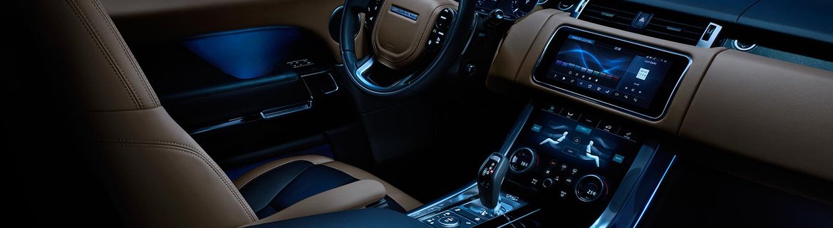 Range Rove Sport ambient lighting