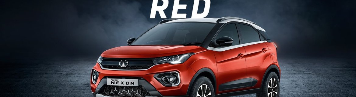 2020 Tata Nexon frame red