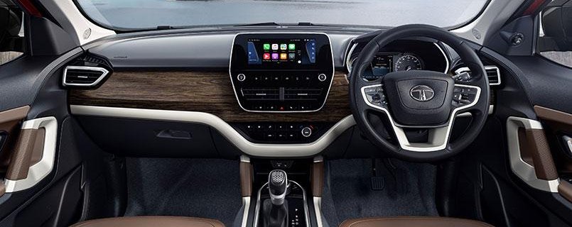 2021 Tata Harrier interior dashboard