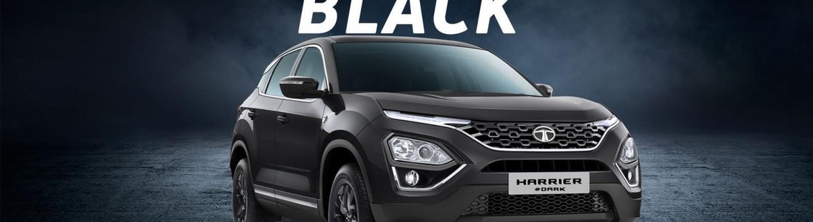 2021 Tata Harrier atlas black