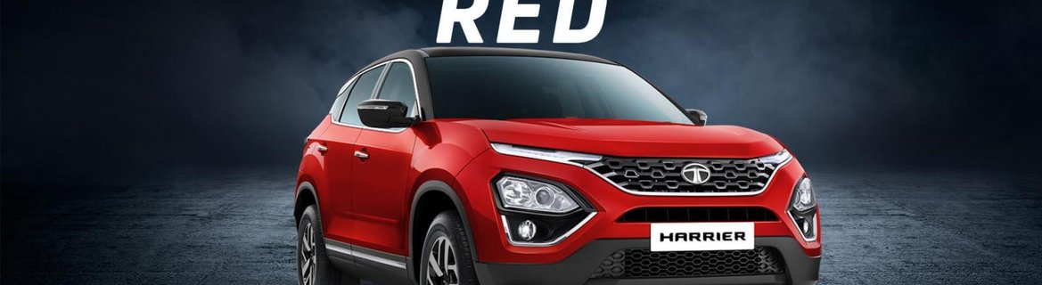 2021 Tata Harrier calypso red