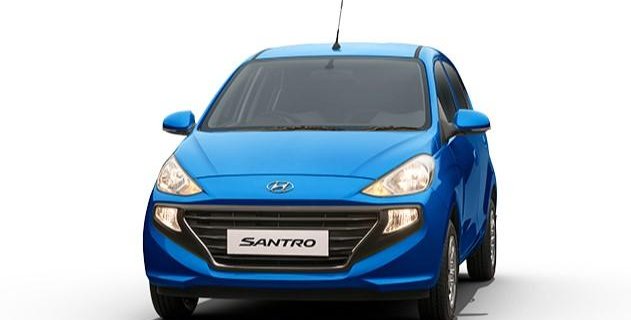 2021 Hyundai Santro alpha blue