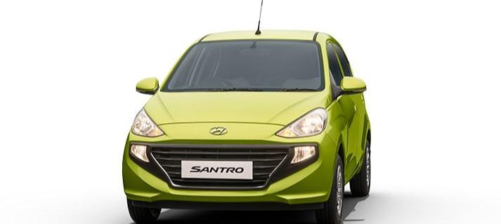 2021 Hyundai Santro Diana Green