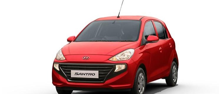 2021 Hyundai Santro Fiery Red