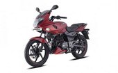 Bajaj Pulsar 220F Updated With New Volcanic Red Colour Option