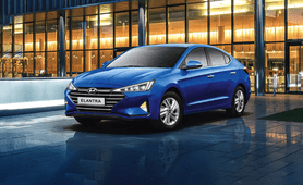 Hyundai elantra review three quater
