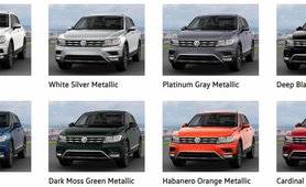 Volkswagen Tiguan review color