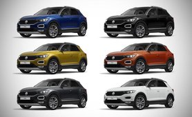 2021 Volkswagen T-Roc colours