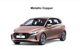 2021 Hyundai i20 Metallic Copper