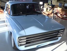 Kalashnikov Showcased "Electric Supercar" to Rival Tesla