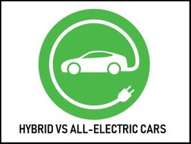 Hybrid vs. All-electric car: What are the differences?