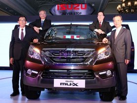 Facelifted Isuzu MU-X to be Launched in India on October 16