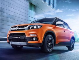 Maruti Vitara Brezza Marks More Than 15,000 Bookings Units