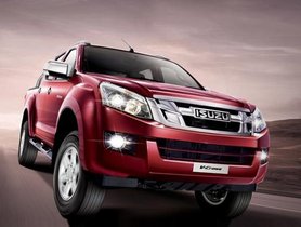 Isuzu V-Cross Facelift Spotted Testing in India