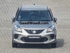 2019 Maruti Suzuki Baleno Facelift Revealed In Clear Pics