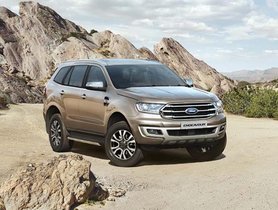 2019 Ford Endeavour (Facelift) Accessories Revealed