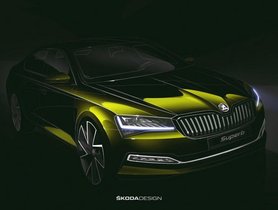 2019 Skoda Superb Ready To Be Launched -  New Teaser Shows Off New Design
