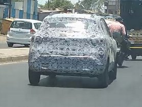 Upcoming Renault Kwid facelift spied on test again
