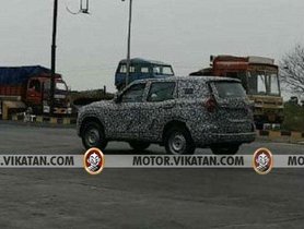 Next-Gen Mahindra Scorpio Spotted On Test For The First Time Ever