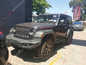 All-new Jeep Wrangler Rubicon Spotted In India – Video