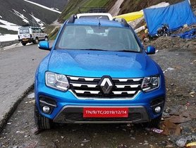 2019 Renault Duster (Facelift) Spied Undisguised For The First Time Ever