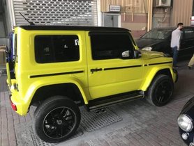Suzuki Jimny With Mercedes G-Wagon Inspired Modification Package Looks Stunning