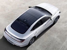 Hyundai Sonata Hybrid To Feature Sunroof With Solar Panels