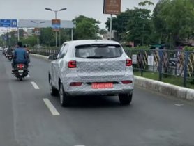 MG eZS Electric SUV Spied Ahead of Launch
