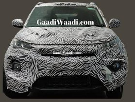 2020 Tata Nexon facelift spotted for the first time