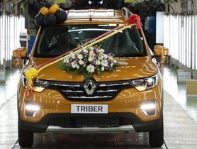 Renault Triber Production Commences, Launch Scheduled For 28th August