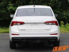 All-new Skoda Rapid Spotted Undisguised In China