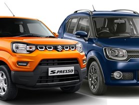 Maruti S-Presso vs Ignis Comparison