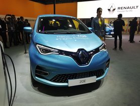 Renault Unveils Zoe EV At Auto Expo 2020