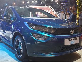 Tata Altroz EV Showcased in Near-Production Form at Auto Expo 2020