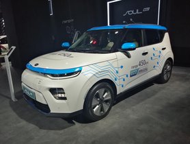 Kia e-Soul EV showcased at Auto Expo 2020