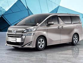 Toyota Vellfire India Launch on February 26