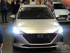 2020 Hyundai Verna (facelift) Spied Alongside Outgoing Model