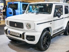 This Suzuki Jimny (New Maruti Gypsy) is a Merc G-Wagon Clone