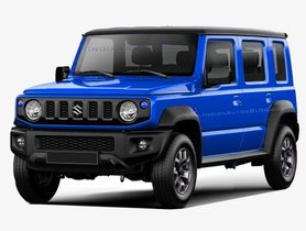 All-new Maruti Gypsy (5-door Suzuki Jimny) Visualized Digitally