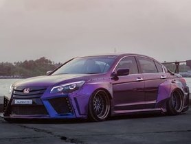 Check Out This Bagged Honda Accord With Wide Body Kit