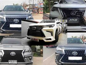 5 Modified Toyota Fortuner SUVs That Look Like Lexus