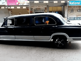 This Modified Hindustan Ambassador Limousine Looks Classy