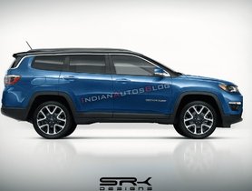 Jeep Compass 7-seater Details Leaked Online