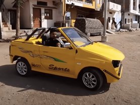 This Modified Maruti 800 Roadster Is A Disaster Waiting to Happen