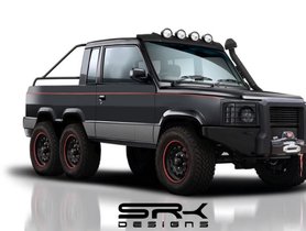 Tata Sumo 6X6 Pick-up Truck Imagined Digitally