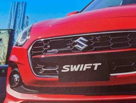 Refreshed Maruti Swift Leaked Through Brochure Scans