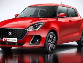 Maruti Swift Facelift Digitally Rendered