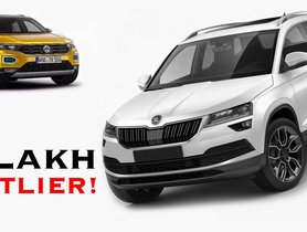 Skoda Karoq Costs WHOPPING Rs 5 lakh More Than Mechanical Twin VW T-Roc