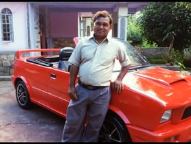 This Modified Maruti 800 Gets Soft-Top Convertible Treatment